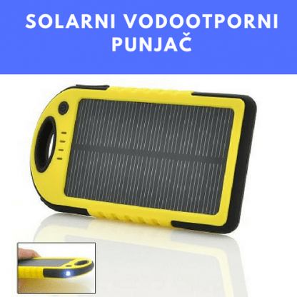 Solarni (i električni) Punjač za sve uređaje - puni vaš uređaj do 2 puta bez dopunjavanja!