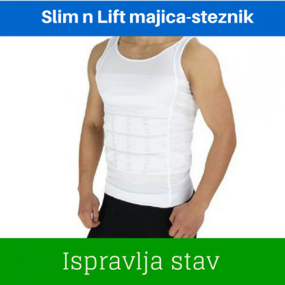 Slim n Lift - Super steznik/majica za mršavljenje za muškarce
