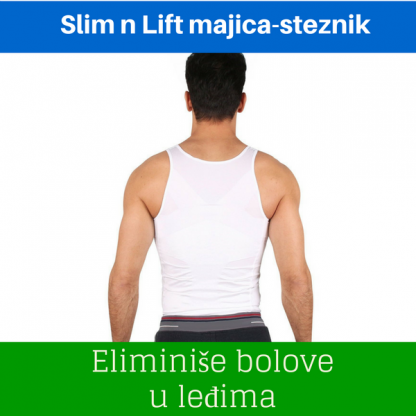 Slim n Lift - Super steznik/majica za mršavljenje za muškarce