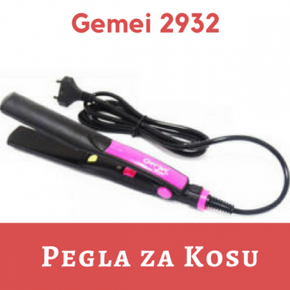 Gemei 2932 - Pegla za kosu