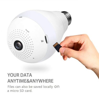 Sijalica Spy WIFI kamera