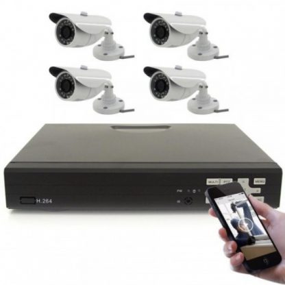 CCTV HD video nadzor sa 4 kamere