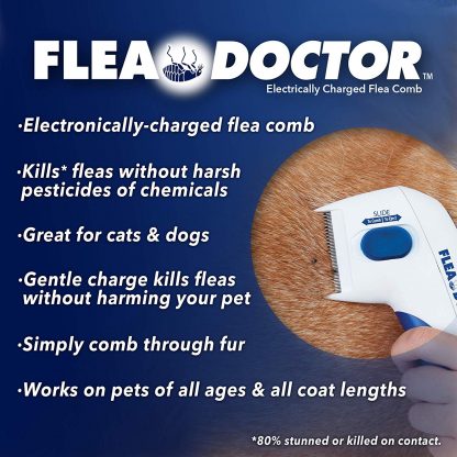 Flea Doctor - Električni češalj protiv buva za ljubimce