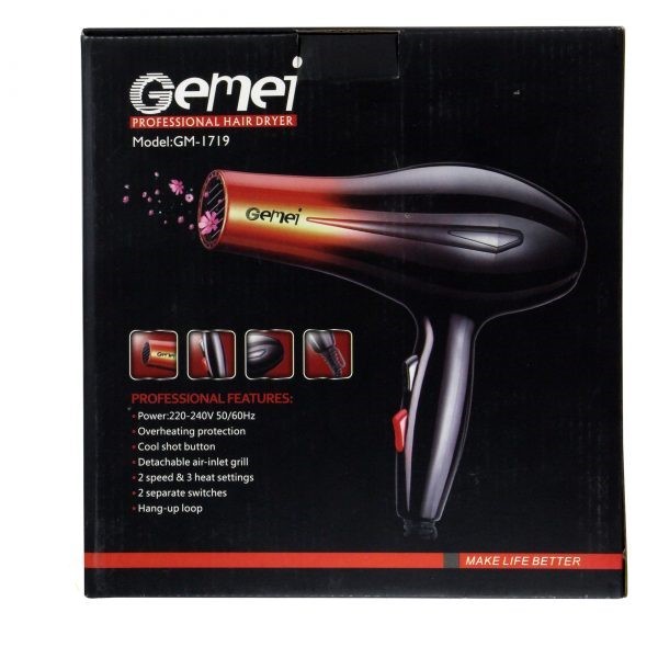 Profesionalni fen za kosu - Gemei Gm-1719 /1800W