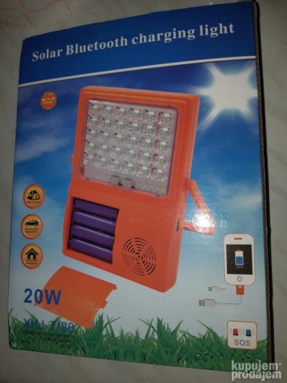 Solarno bluetooth svetlo za punjenje
