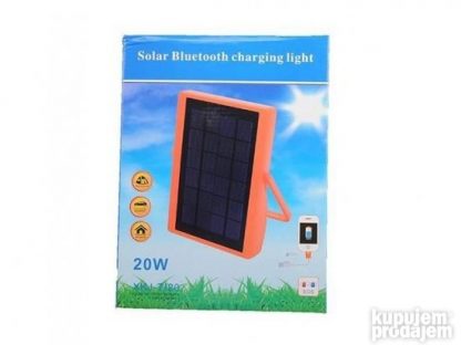 Solarno bluetooth svetlo za punjenje