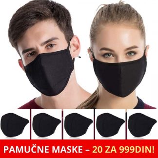 Pamučne maske – 20 za 999din!