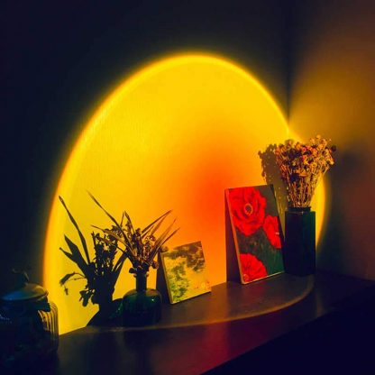 Sunset Lamp Projektor sa lampom za zalazak sunca, projekcija sunčeve lampe