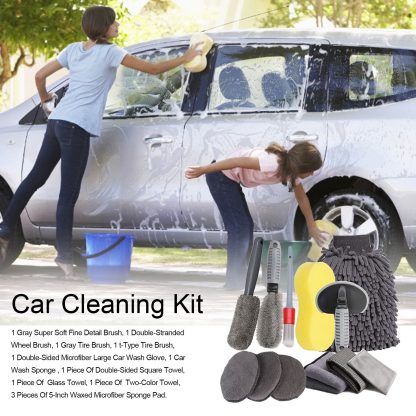 Set za čišćenje automobila (12kom.)