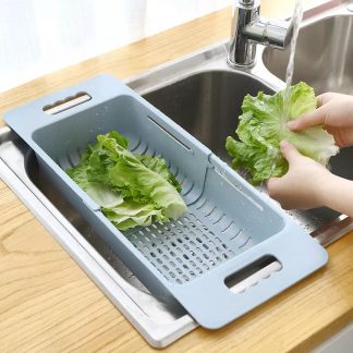 Podesiva korpa za pranje voća i povrća iznad sudopera 2