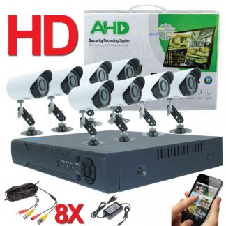 CCTV Video nadzor 8 kamera AHD DVR 3MPx FULL HD