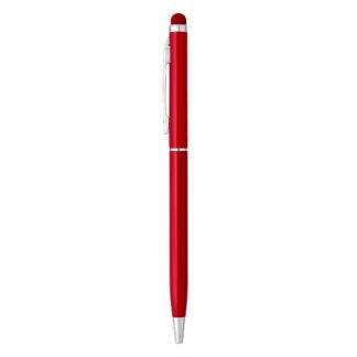 ALBERGO, metalna "touch" hemijska olovka, crvena