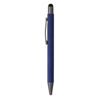 TITANIUM TOUCH, metalna "touch" hemijska olovka, plava