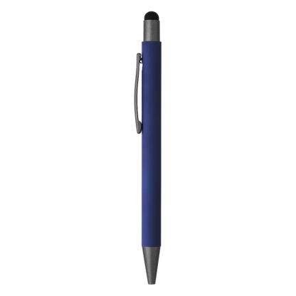 TITANIUM TOUCH, metalna "touch" hemijska olovka, plava