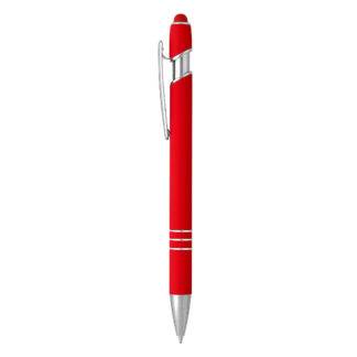 ARMADA SOFT, metalna "touch" hemijska olovka, crvena