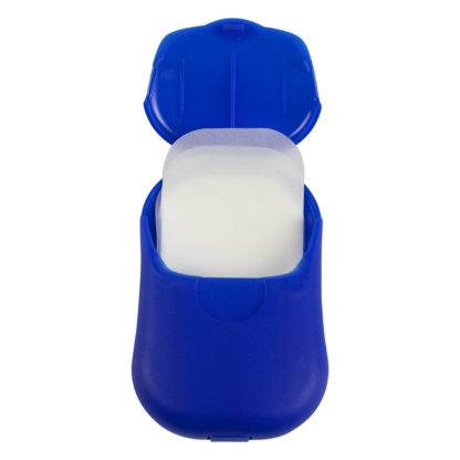 SOAP, listići sapuna u plastičnom pakovanju, 15 kom, rojal plavi