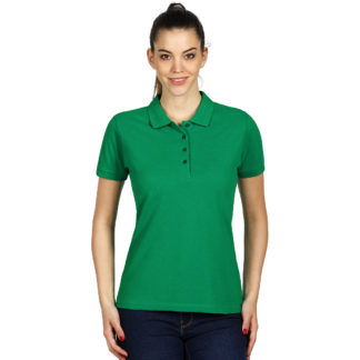 SUNNY, ženska pamučna polo majica, keli zelena