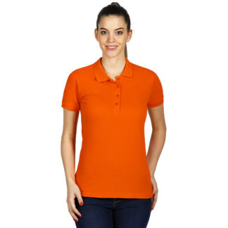 SUNNY, ženska pamučna polo majica, narandžasta
