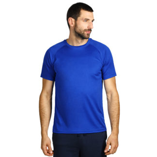 RECORD, sportska majica sa raglan rukavima, rojal plava