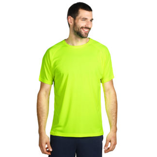 RECORD, sportska majica sa raglan rukavima, neon žuta
