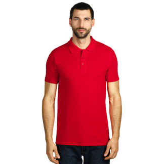 AZZURRO II, pamučna polo majica, crvena