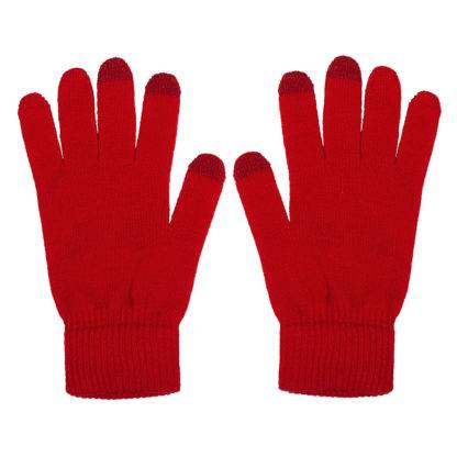 SWIPE, rukavice sa tri aktivna "touch" prsta, crveni, L/XL