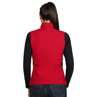 SKIPPER VEST WOMEN, ženski softšel prsluk, crveni