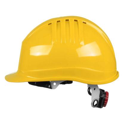 HELMET PRO, zaštitni šlem od hdpe materijala, žuti