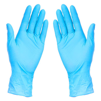 NITRILE BLEND GLOVES, jednokratne rukavice od nitrilne mešavine, svetlo plave