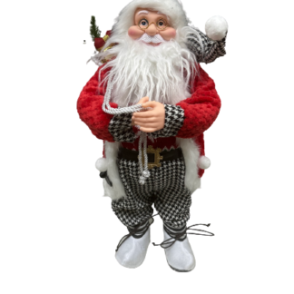 Deda Mraz B&W Deco Santa 60cm