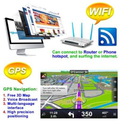 GPS navigacija - Multimedijalni video plejer sa kamerom- 10.1S Android 9210