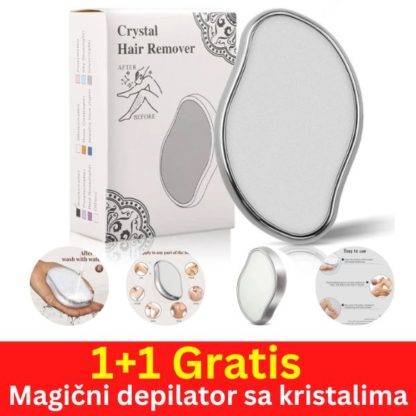 Magični depilator sa kristalima 1+1 gratis