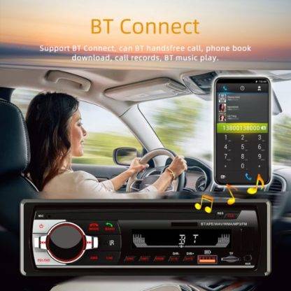 Bluetooth auto radio - MP3 plejer -  LCD