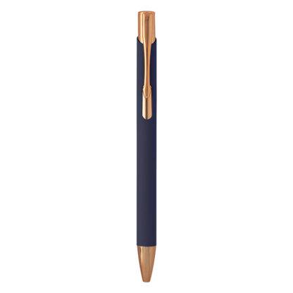 OGGI ROSE GOLD, metalna hemijska olovka, plava