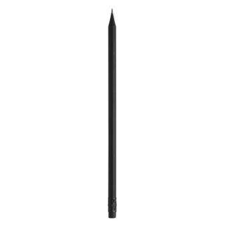 BLACKY COLOR, drvena olovka hb sa gumicom, crna