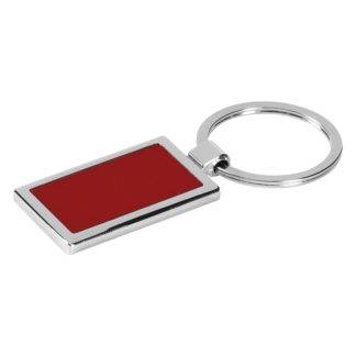 SIMS, metalni privezak za ključeve, crveni