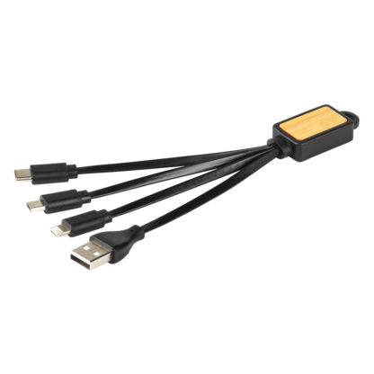 ENERGY ECO, usb kabl 3 u 1, crni