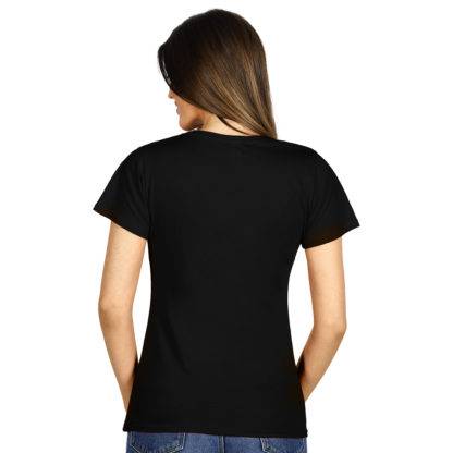 PREMIUM LADY 180, ženska pamučna majica, 180 g/m2, crna