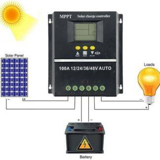 Auto solarni kontroler - Solarni kontroler punjača 100A
