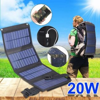 Prenosivi solarni panel (punjač) - 20W