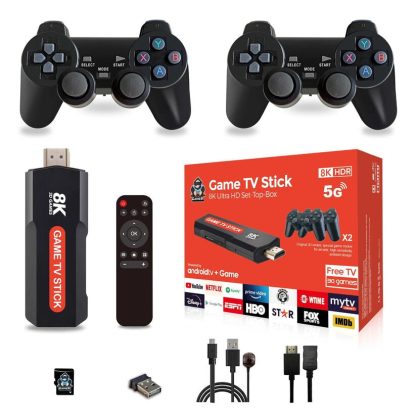 10.000 Retro igrica Q9 Game TV Stick 5G 8K