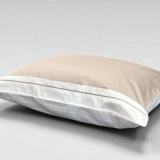 Jastučnica Saten 60x80cm Braon/Bela boja